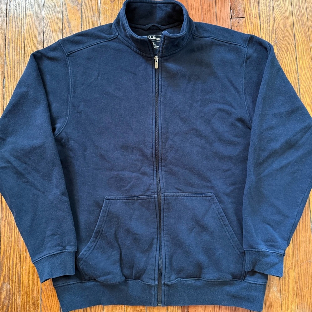L.L. Bean Full Zip-Up Sweater Jacket